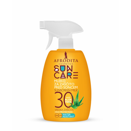 Afrodita SUN CARE Naptej Spray F30 vízálló
